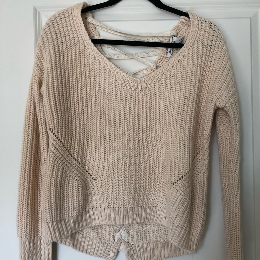 American Rag Cropped Sweater